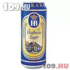 HB dobozos sör 0.5l